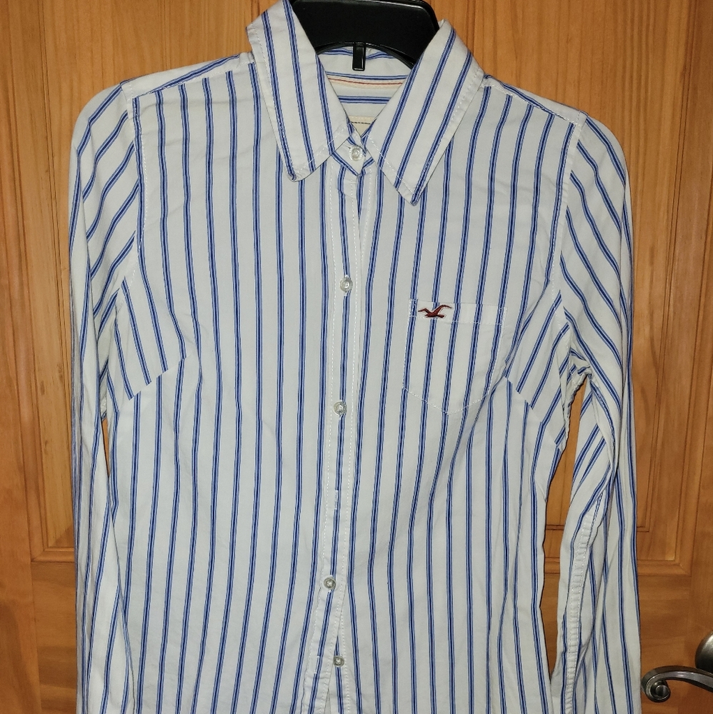 Hollister Jr Woman's Button Down Oxford Size S